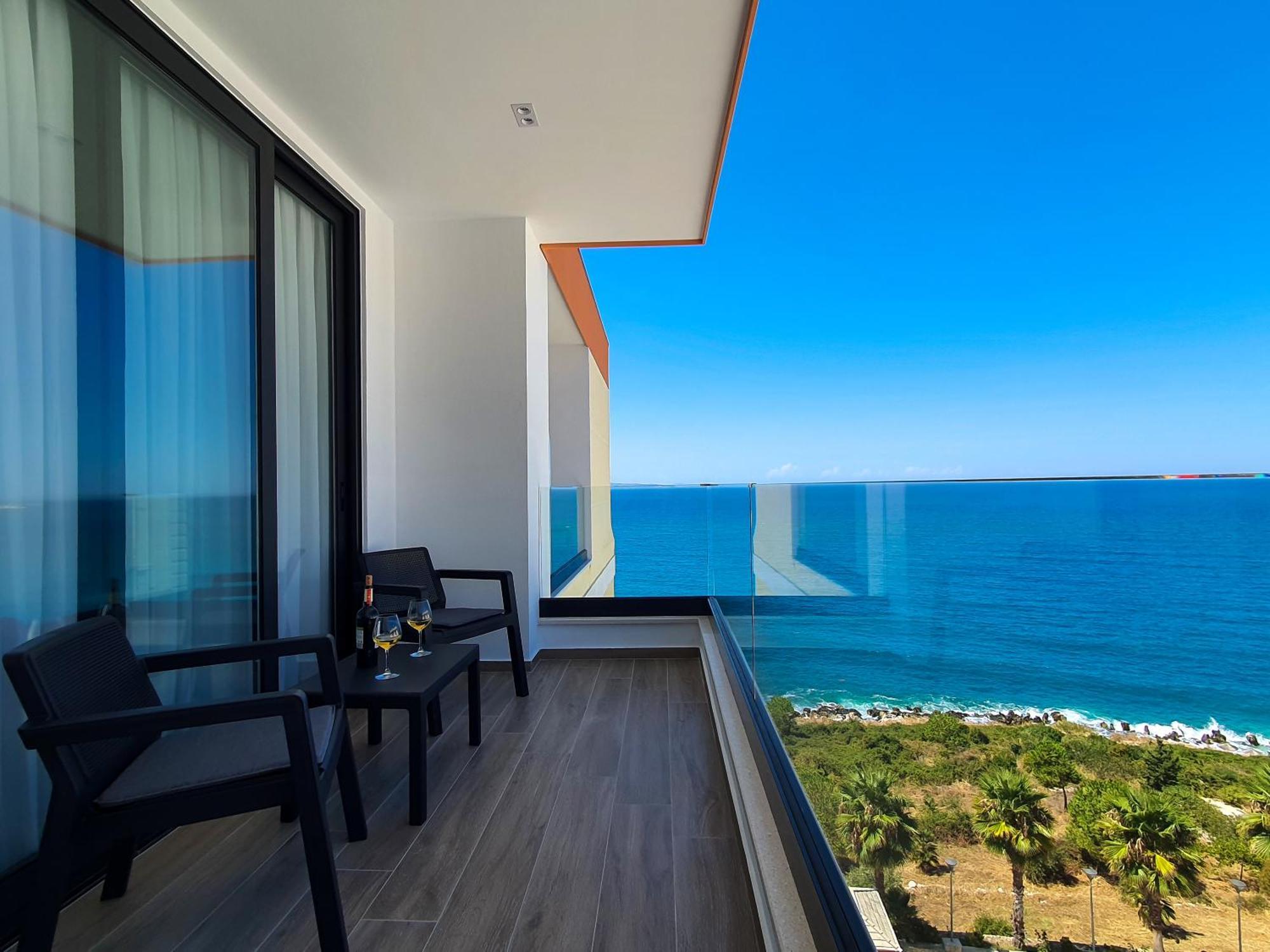 Lookout Apartments Sarandë Eksteriør bilde